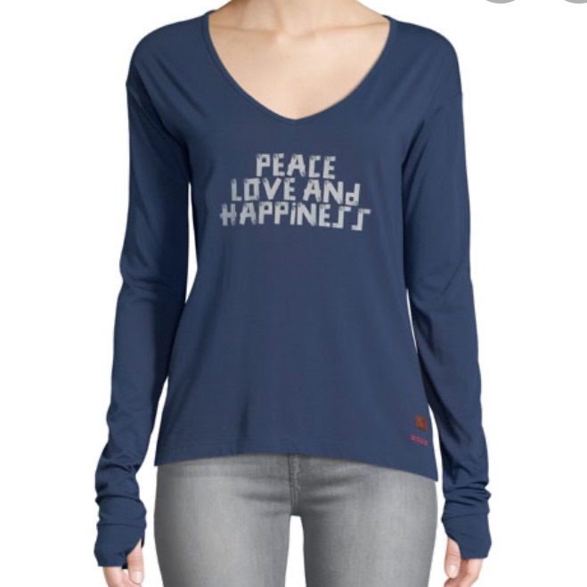Nwt Peace Love World Love Happiness Size S